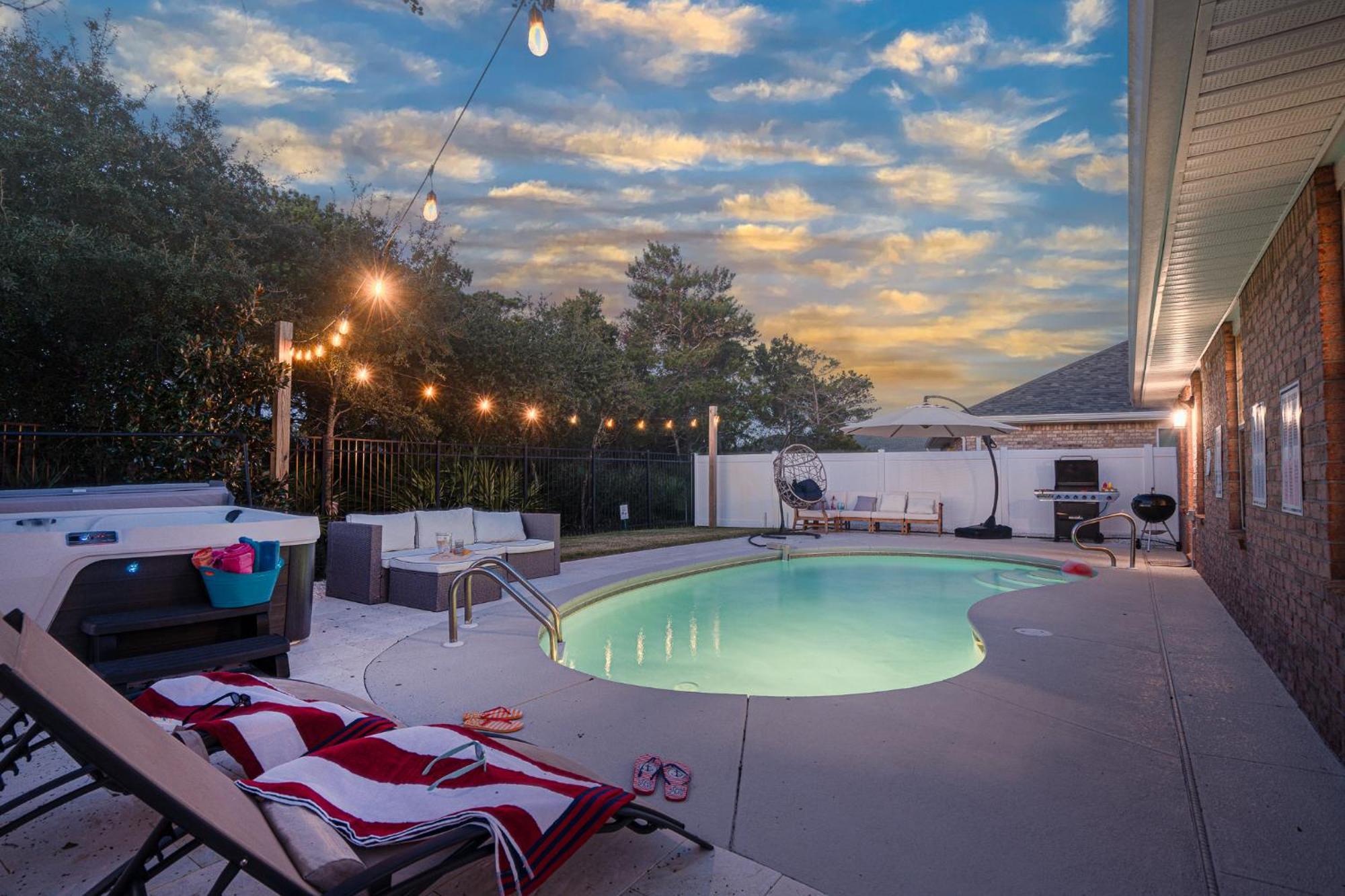Heated Pool And Golf Cart, Walk To Beach! Best Deal! Destin Exteriér fotografie